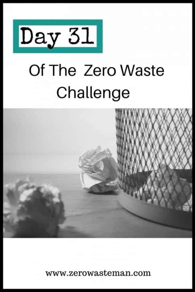 trash audit zero waste challenge