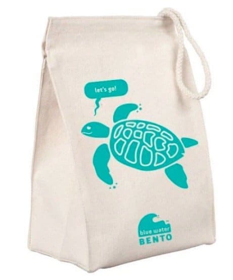 cotton lunch bag